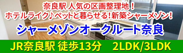 奈良市大森町 新築シャーメゾン賃貸「シャーメゾンオークルート奈良」2LDK/3LDK